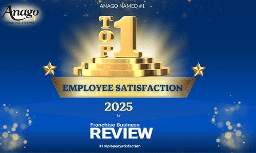 Anago Cleaning Systems Wins 1st PLACE for Employee Satisfaction: Building Culture, Driving Success in 2025