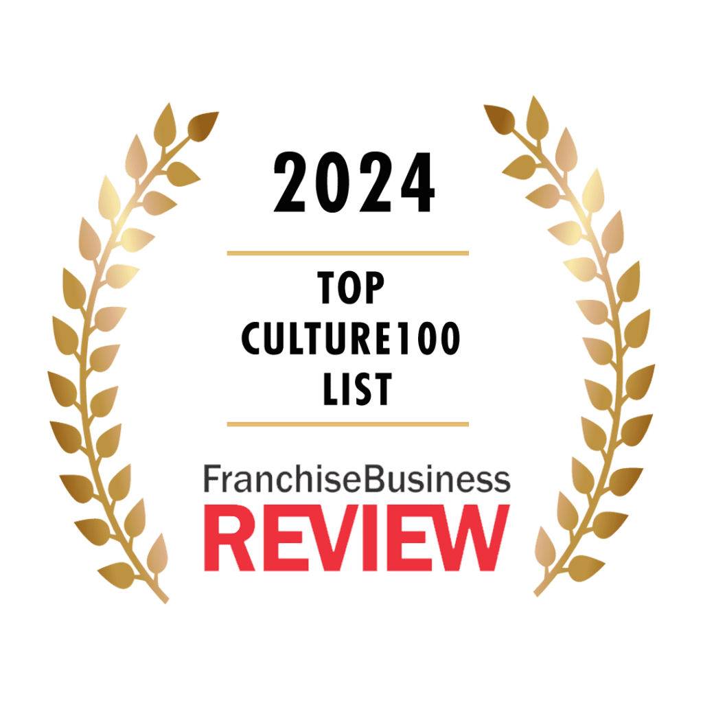 Franchise Business Review Top 100 Culture List award